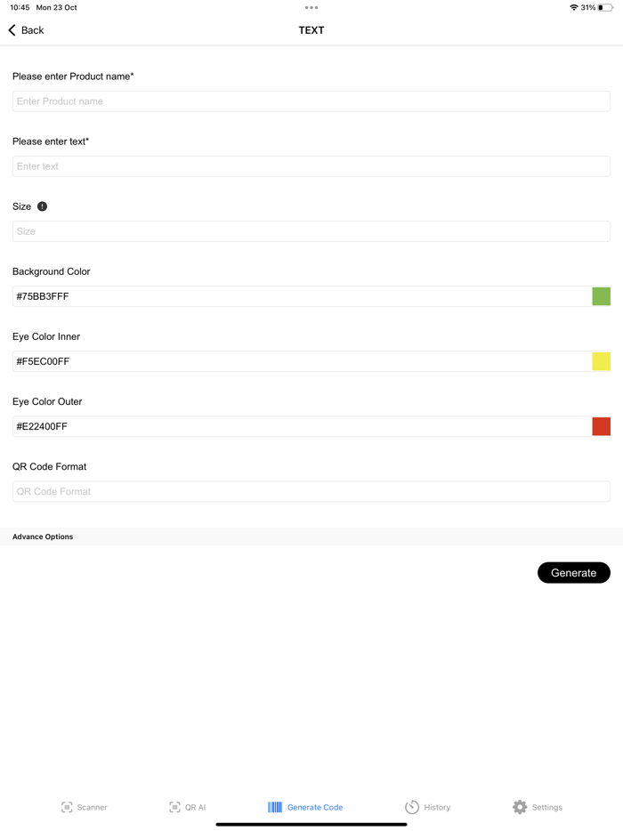 QR code Reader AI Art Creator