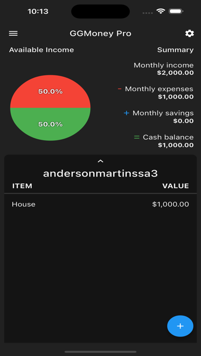 GGMoney Pro Screenshot