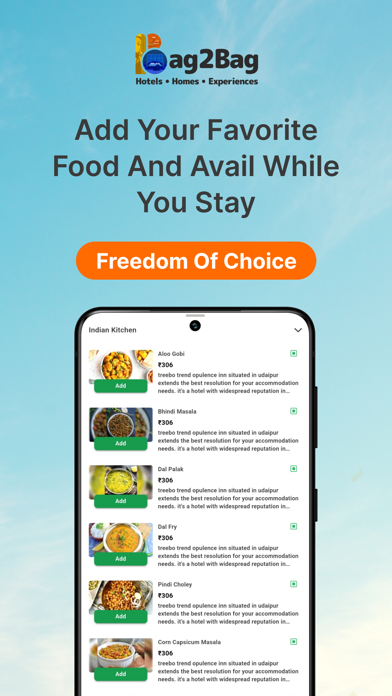 Bag2Bag - Hotel Booking App Screenshot