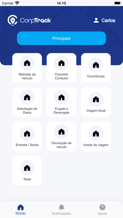 Corptrack Screenshot