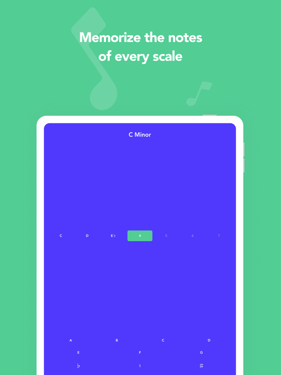 Screenshot #4 pour Music Scales and Keys