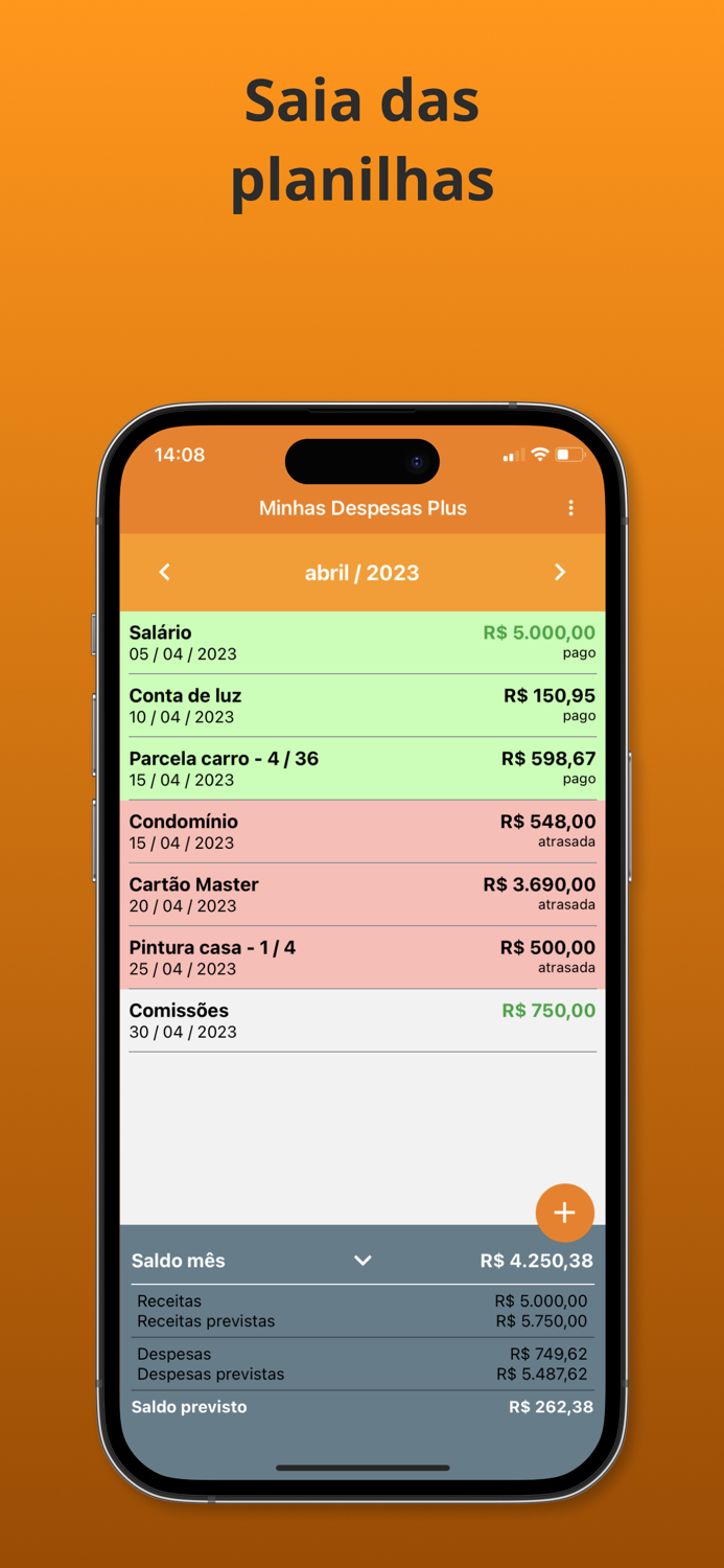 Minhas Despesas Plus