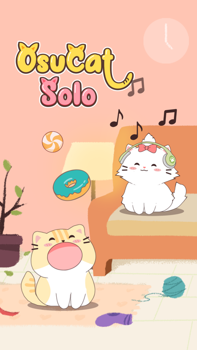 Osu Cat Music Solo: Duet Catsのおすすめ画像1