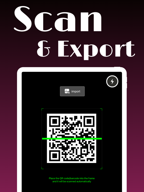 Screenshot #6 pour QR Code Scanner For iPhone,