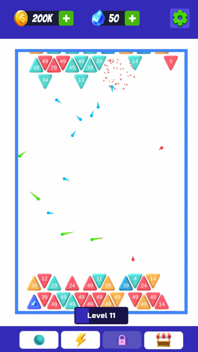 Brick Breaker : Idle Smasher Screenshot