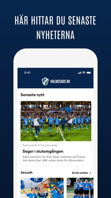 Halmstads BK Screenshot