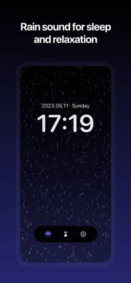 Game screenshot RainBytes · Nature rain sounds mod apk
