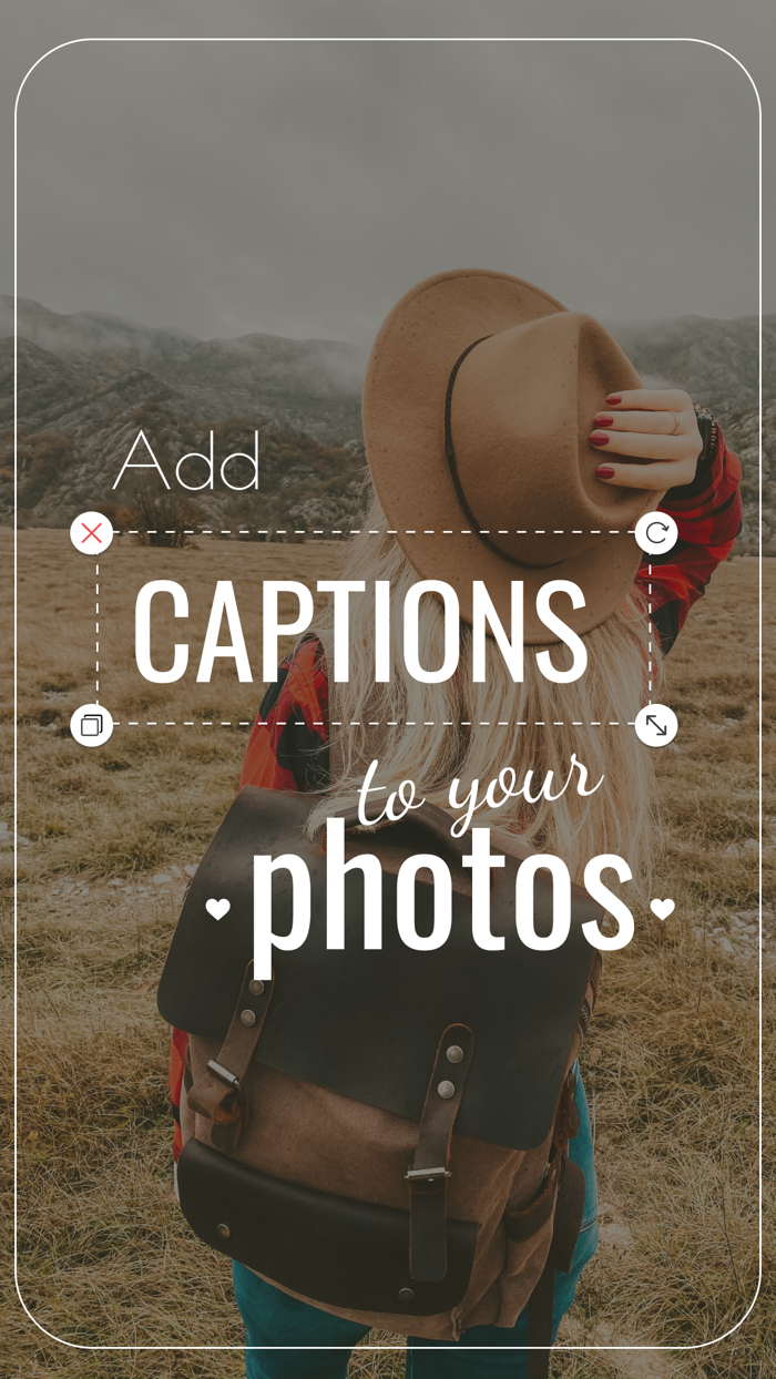 Texta add text on photos