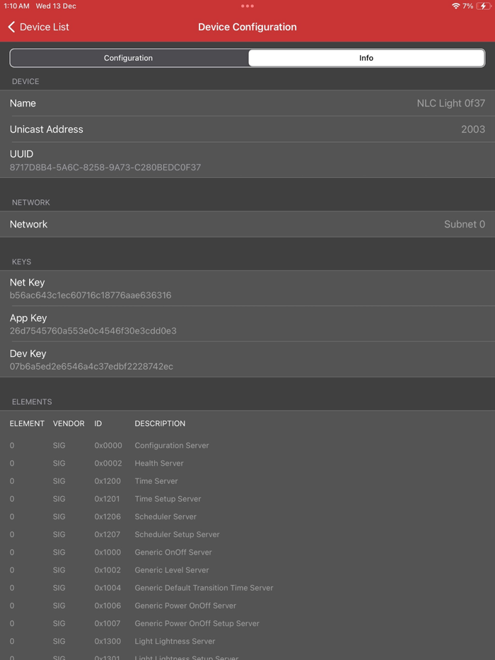 Bluetooth mesh by Silicon Labs