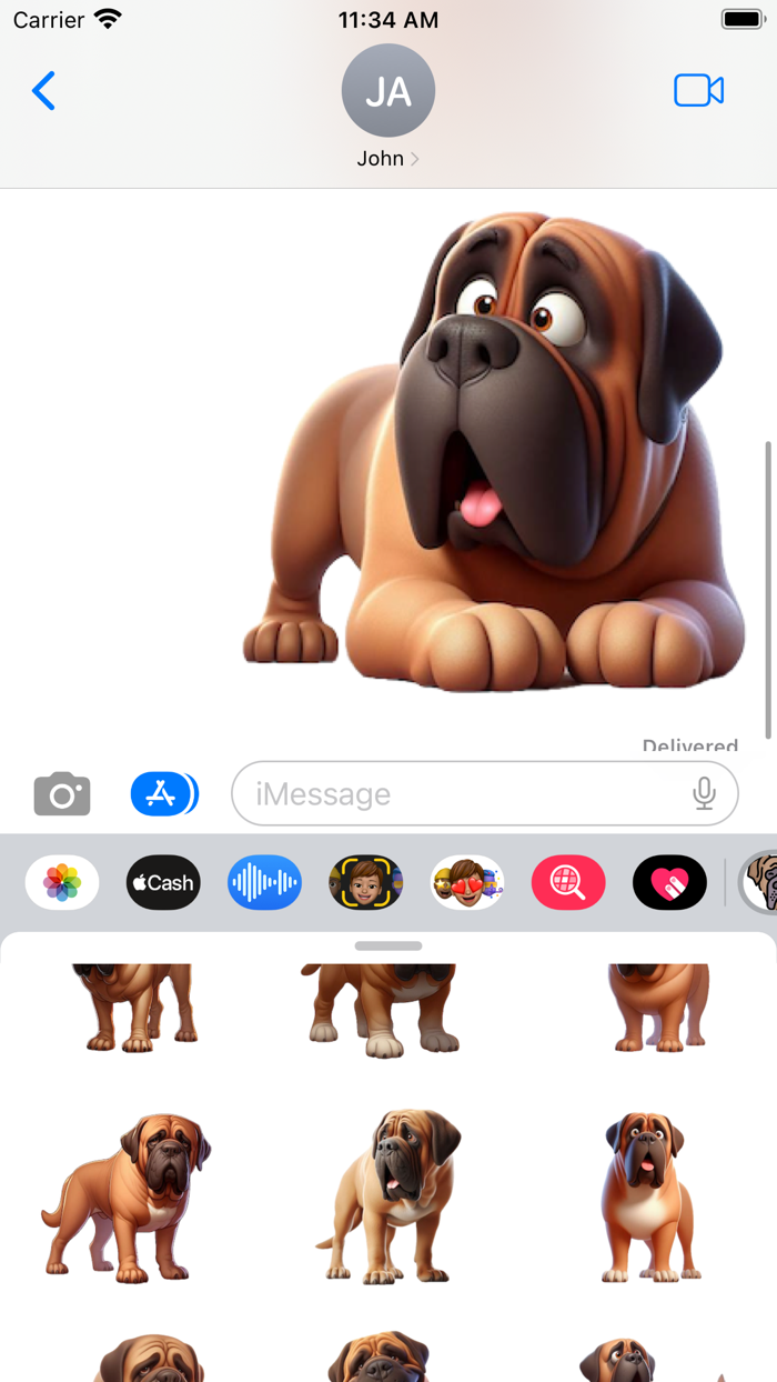 Mastiff Stickers