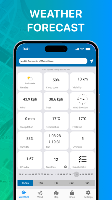 Drone Weather Forecast for UAV Screenshot