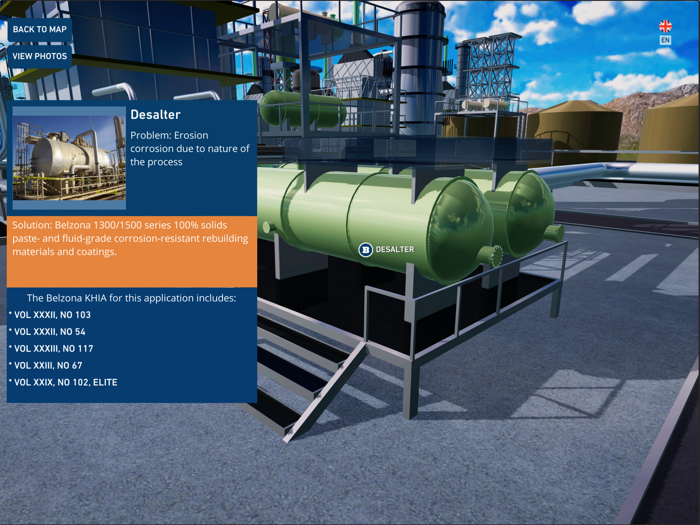 Refinery Solutions Map