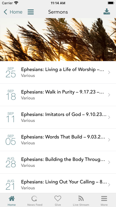 Church OBX Screenshot