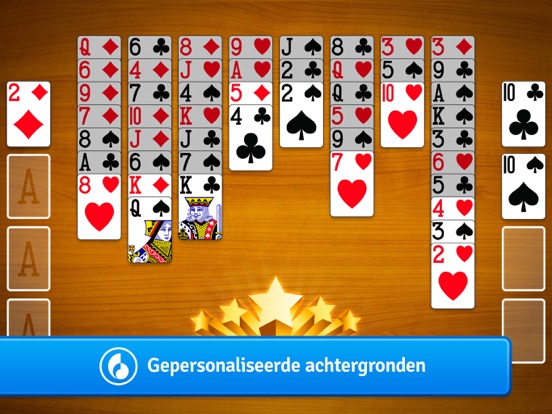 FreeCell Solitaire iPad app afbeelding 4