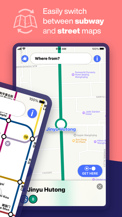 Beijing Subway - MTRC map Screenshot