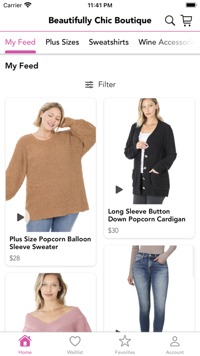 Beautifully Chic Boutique Screenshot