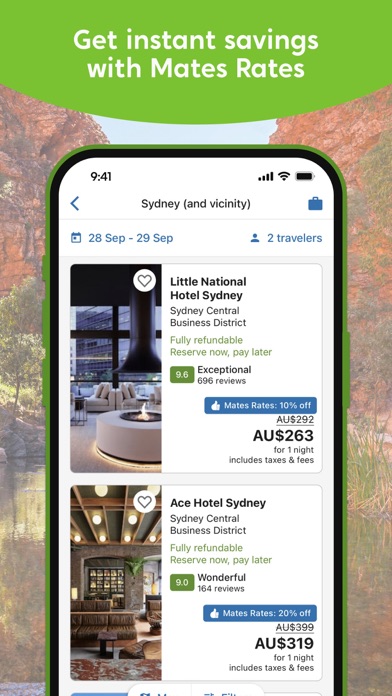 Wotif Hotels & Flights Screenshot