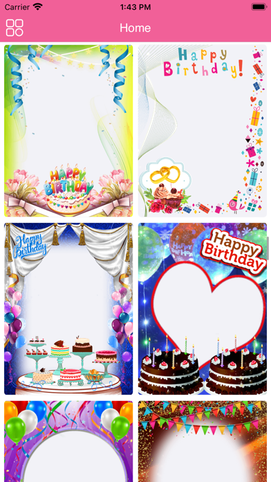 Birthday Photo Frames - WA Screenshot