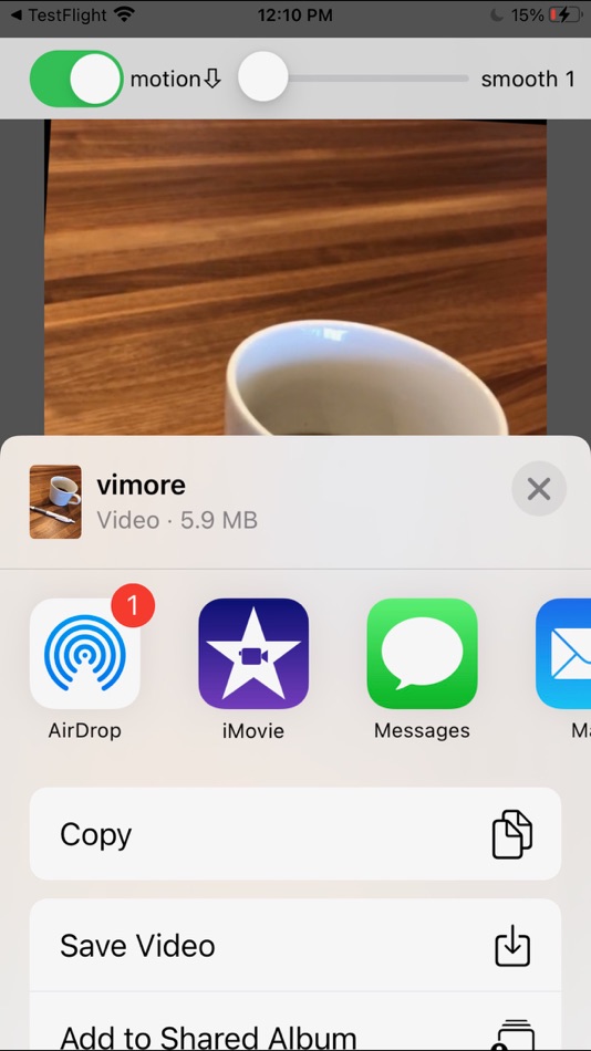 #3. VideoMotionReducer (iOS) Podle: differential enterprises