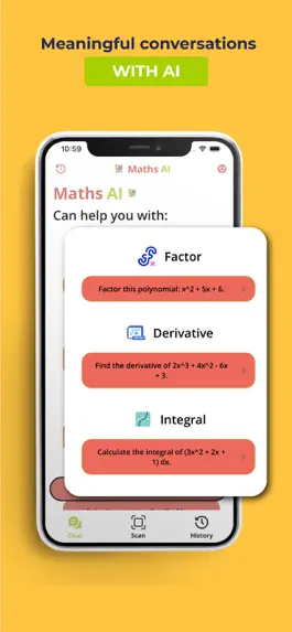 Game screenshot Maths AI - chatbot apk