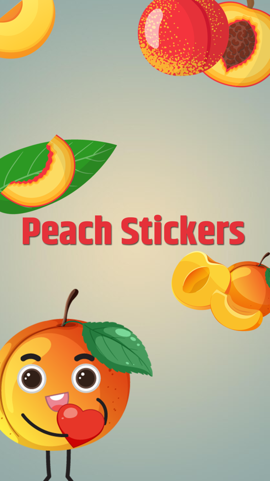Peach Stickers - 1.2 - (iOS)