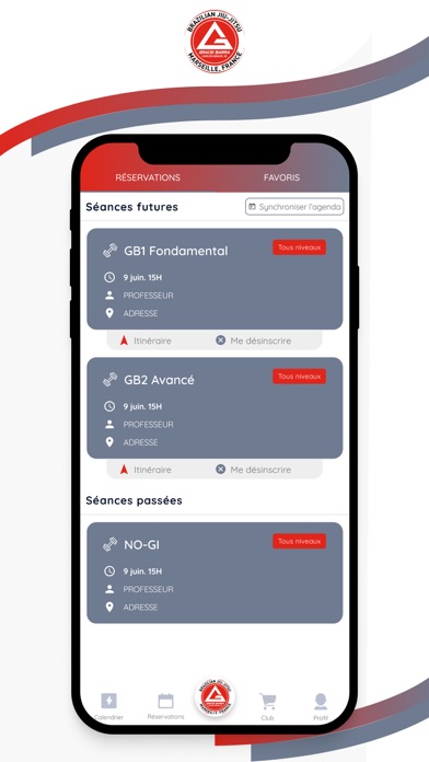 Gracie Barra Marseille Screenshot