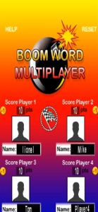 Boom Word Multiplayer screenshot #1 for iPhone