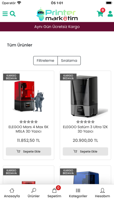 Printer Marketim Screenshot