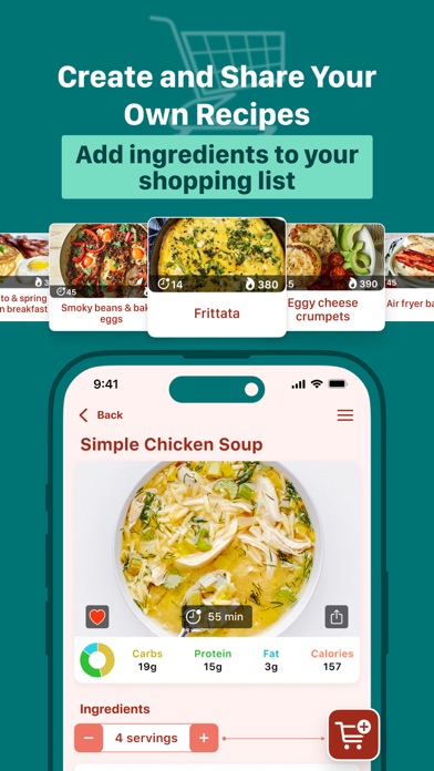 Grocery list. Shopping list Screenshot