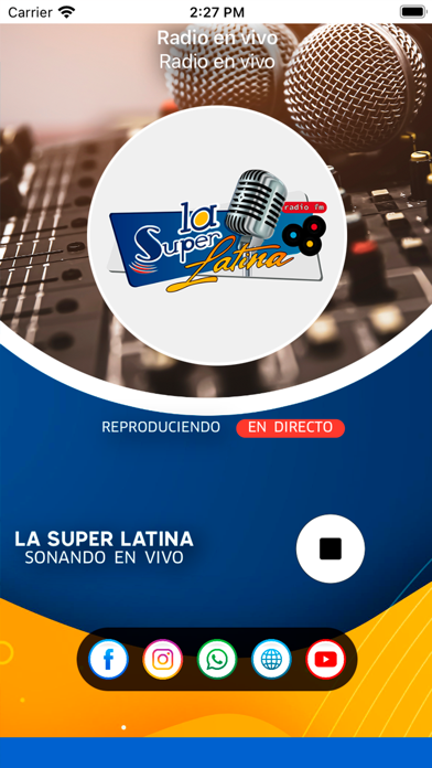 La Super Latina FM Screenshot
