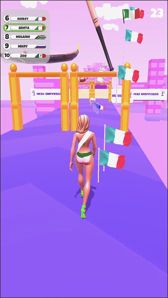 #6. Beauty Contest Run (iOS) بواسطة: Vision For Fun