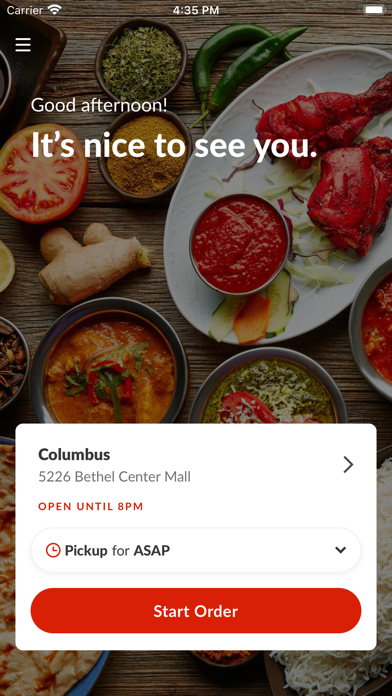 New India Restaurant - Ohio Screenshot