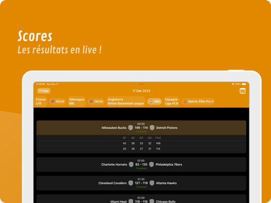 Screenshot #5 pour Basket TV