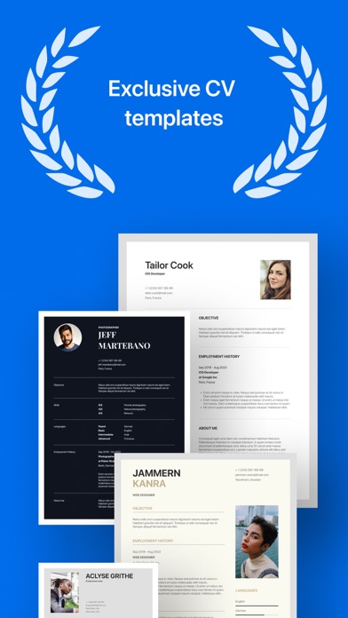 Resume Builder: Job CV Creator Screenshot