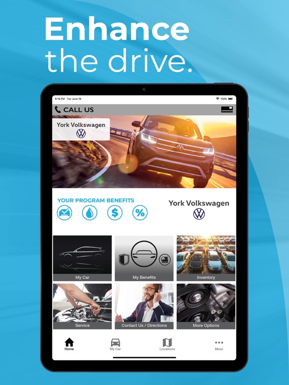 VW Family Plan iPad screenshot 1 - Business app