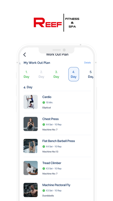 Reef Fitness Screenshot