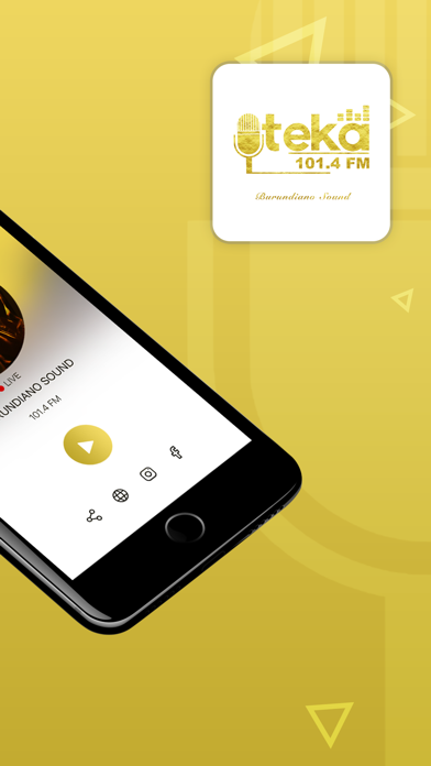 Screenshot 2 of Iteka FM App
