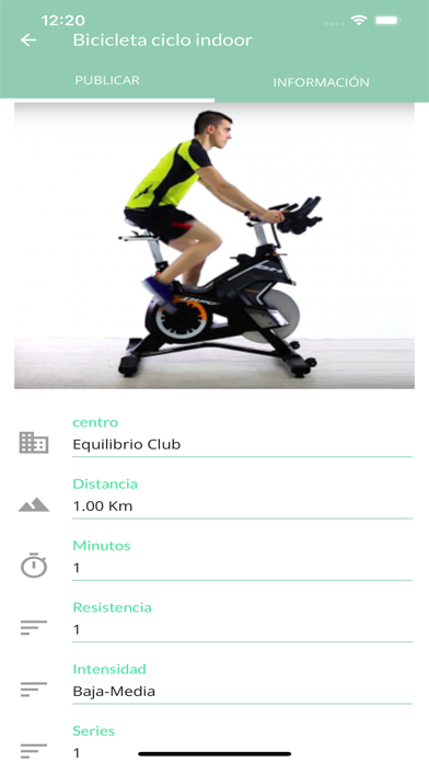 EQUILIBRIO CLUB Screenshot