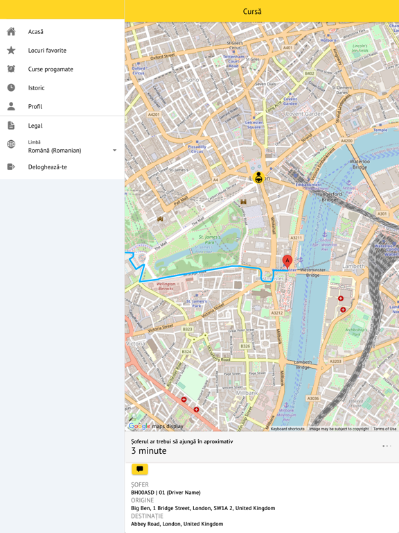 Screenshot #6 pour Taxi AME Curtea de Arges