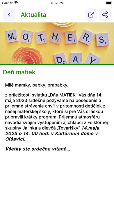 Oľšavica Screenshot