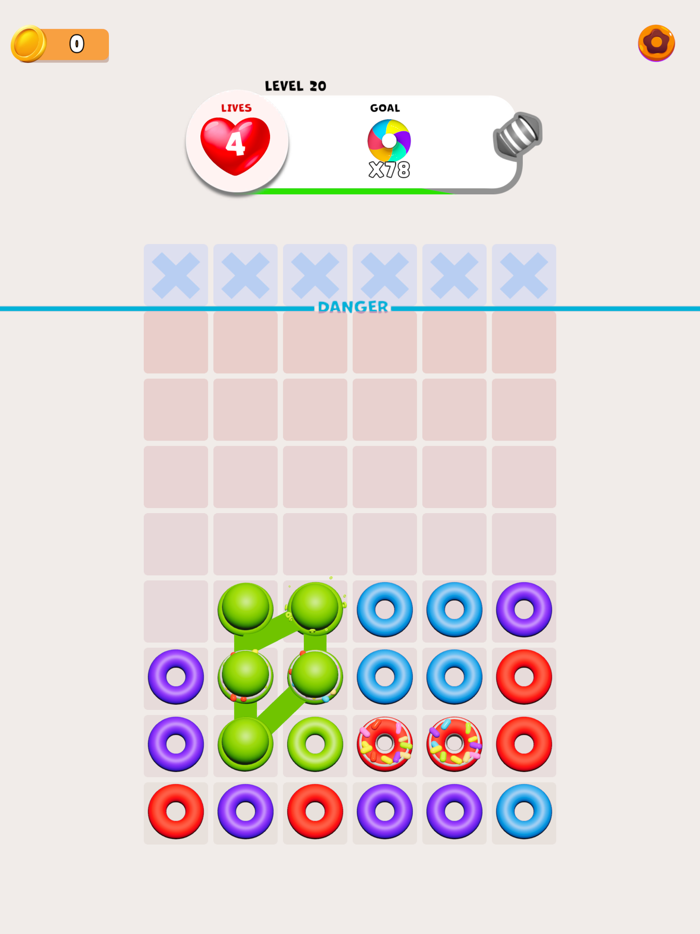 Donut Blast - Link Puzzle