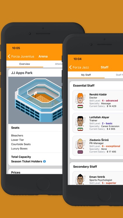 BuzzerBeater Mobile screenshot-9