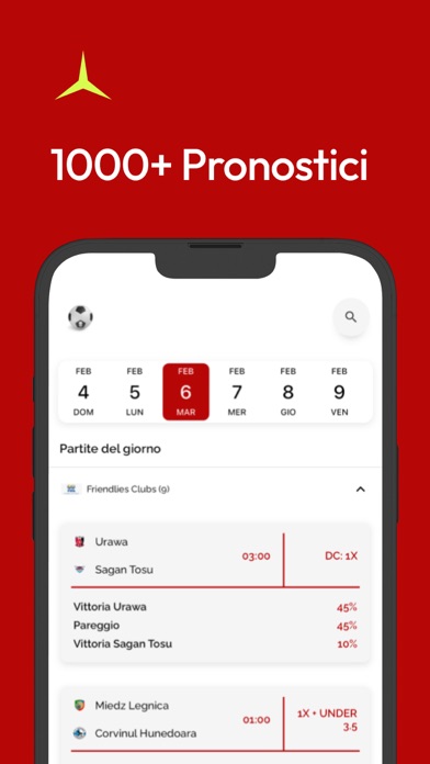 Pronostici Calcio AI Screenshot