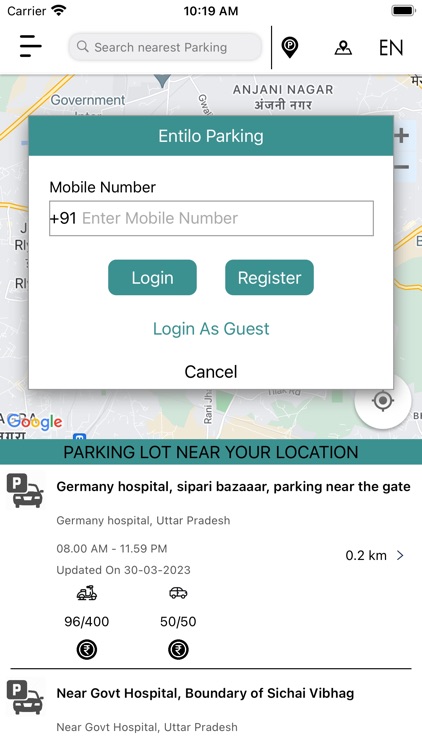Entilo Smart Parking