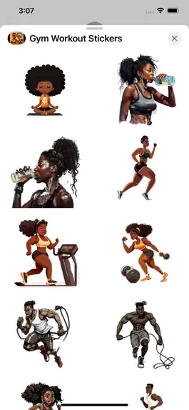 Game screenshot Gym Workout Stickers hack