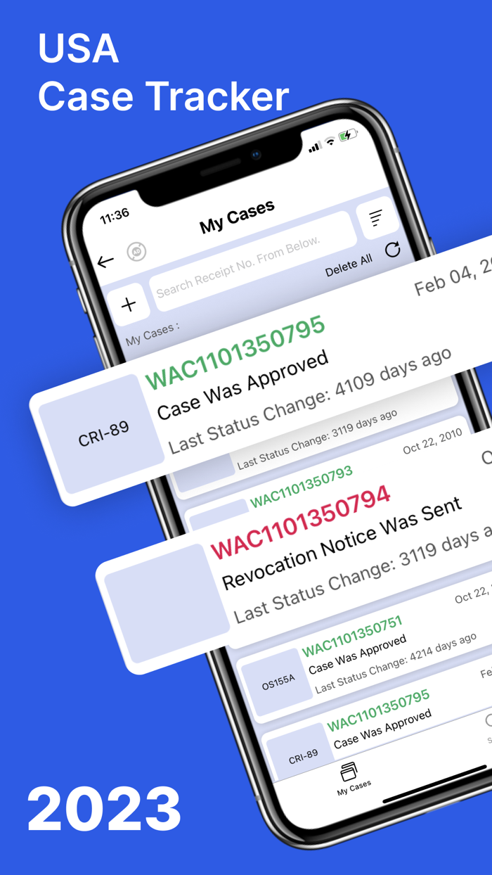 USA Civics Test and Case Tracker