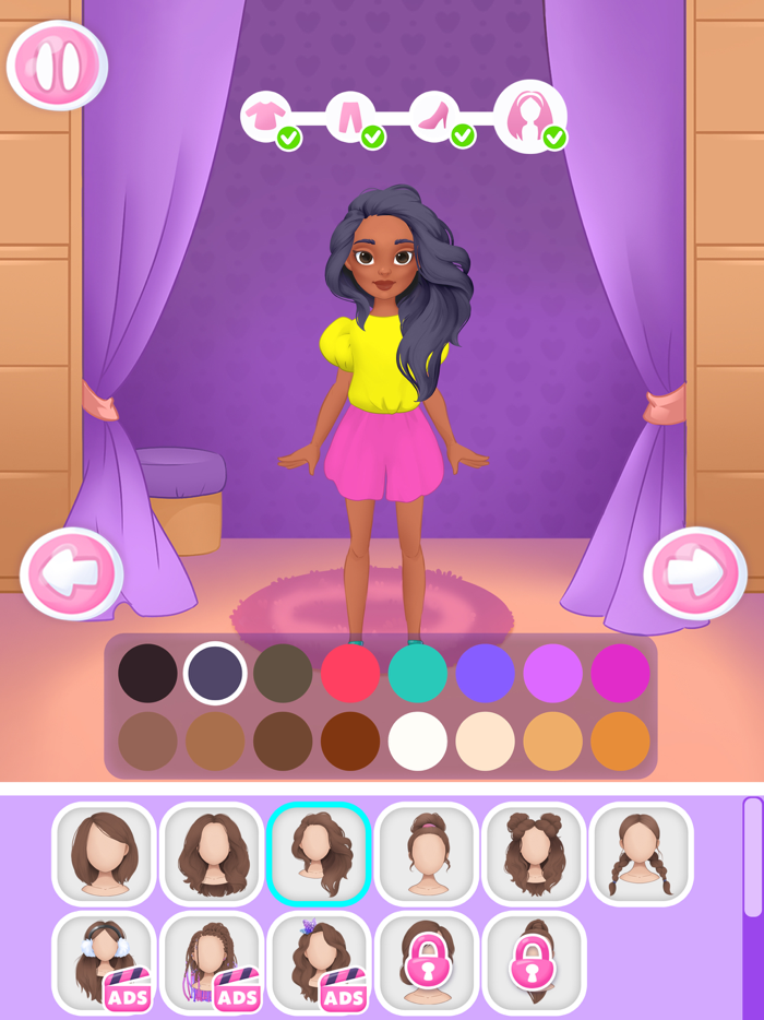 Doll Dress Up and Makeup Games 8