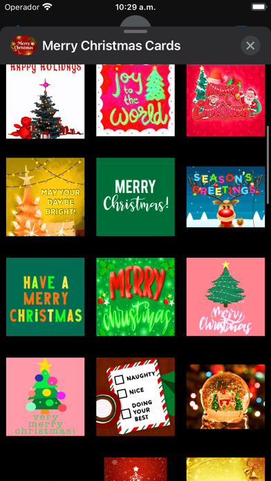 Merry Christmas Animated Cards Screenshot
