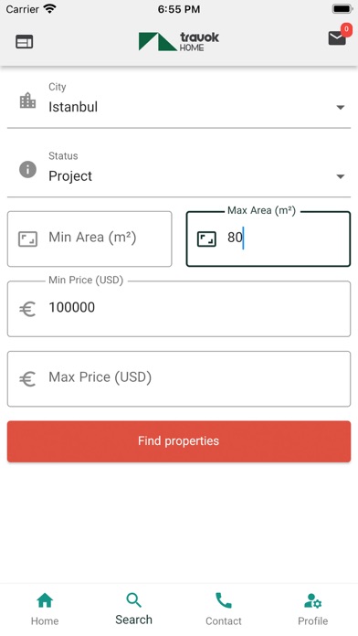Travok, Buy property in Turkey Screenshot