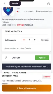 How to cancel & delete já chegou delivery 1